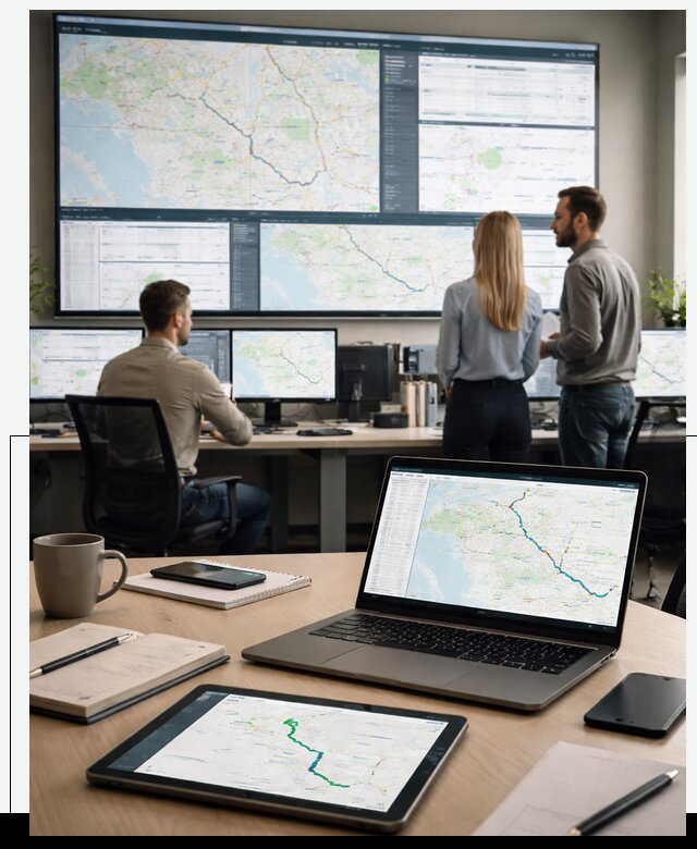 Трекинг грузов и Fleet Management, мониторинг автопарка в Тейково