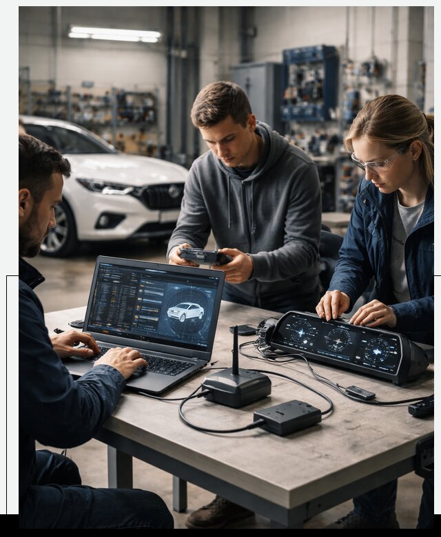 Разработка Connected Car и ПО для автопрома в Тейково