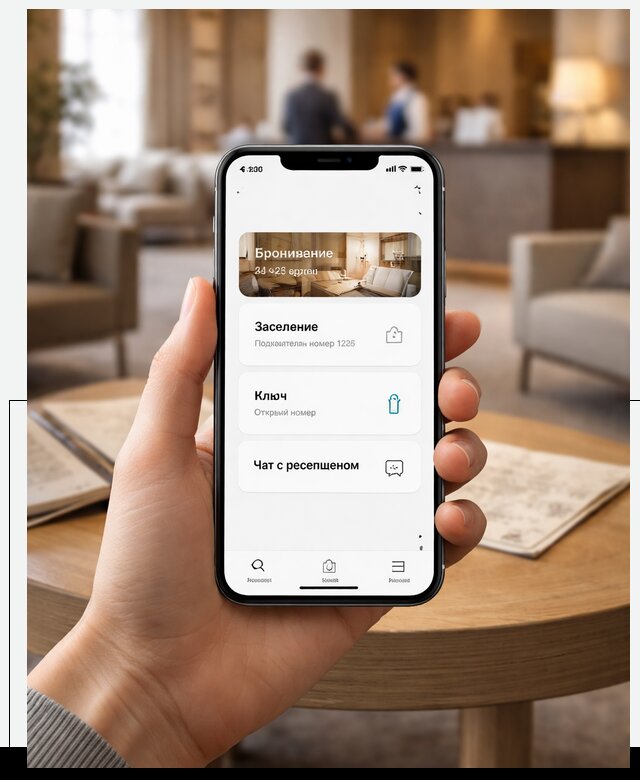 Мобильное приложение для гостей отеля в Тейково, управление сервисом